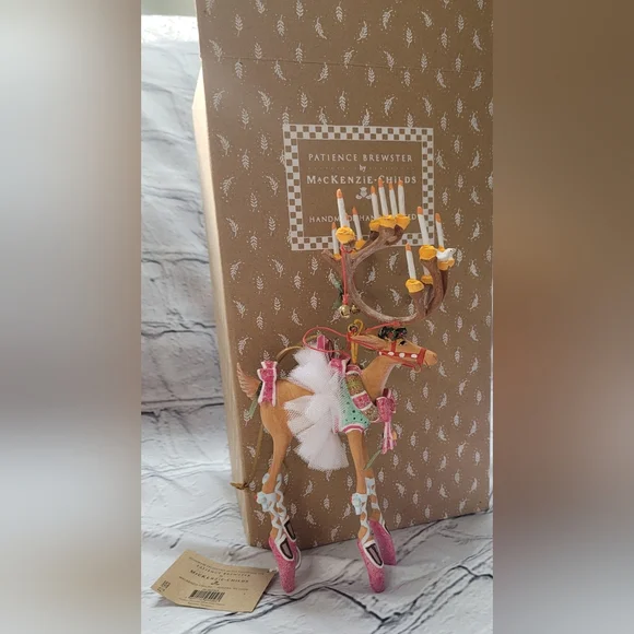 Mackenzie child´s patience brewster dash away dancer 7.5in Ornaments